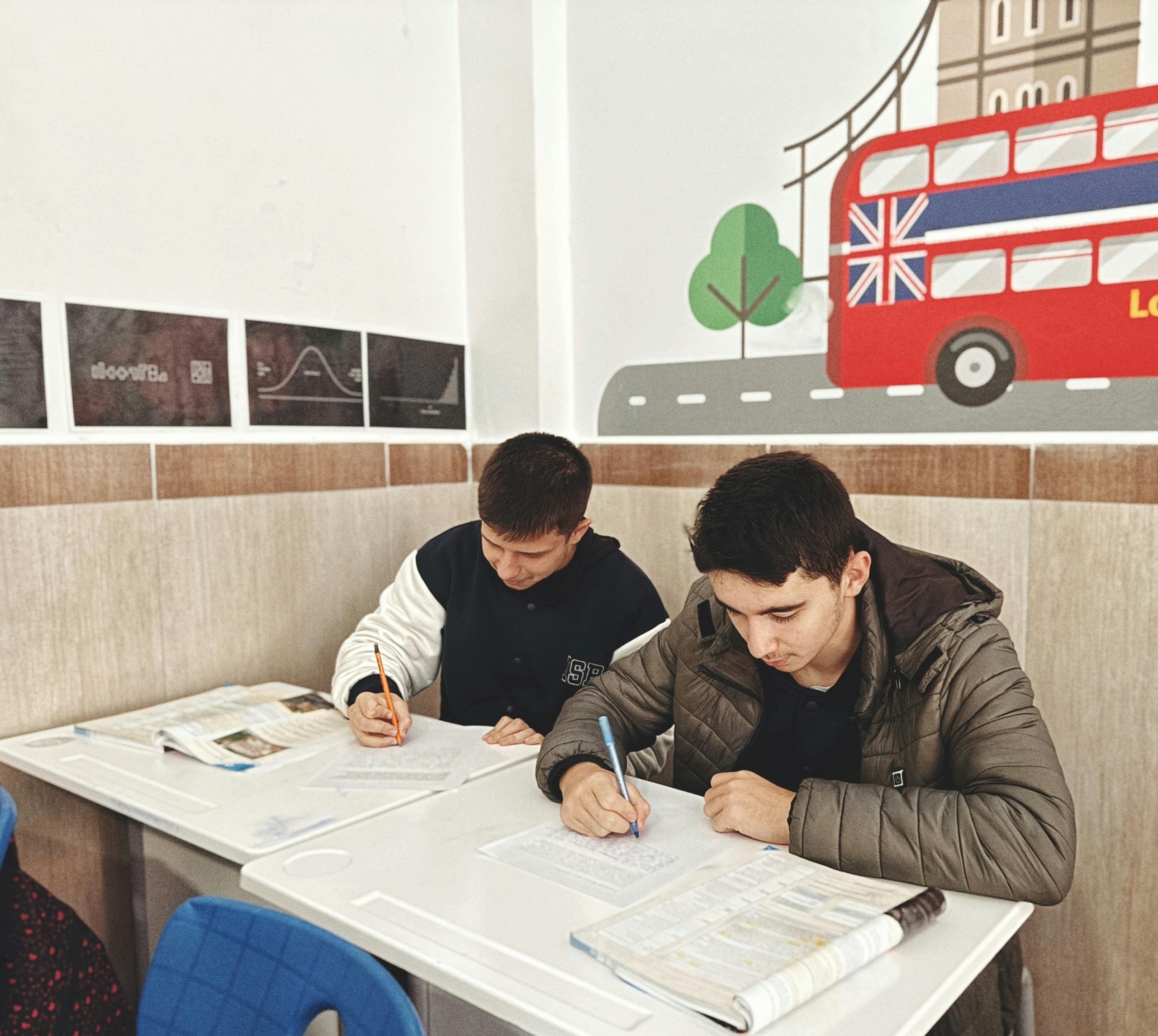 Students studying abroad